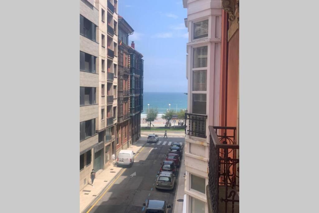 114A - Playa De San Lorenzo - Opcion De Garaje 기욘 외부 사진